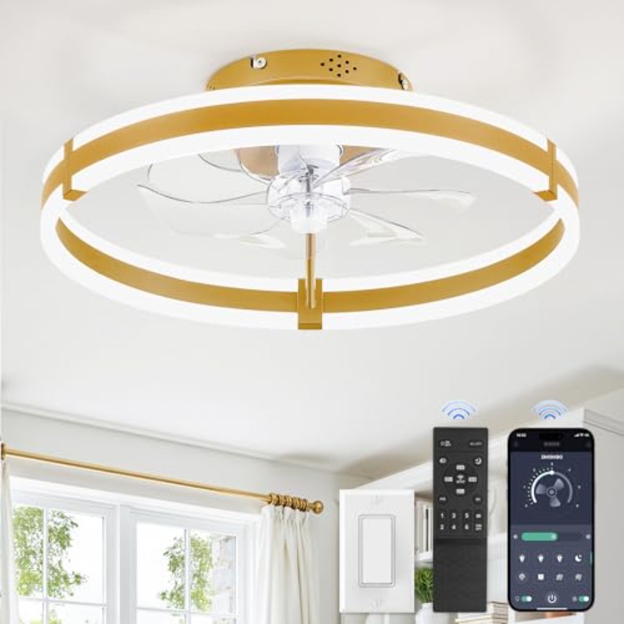 Ceiling Fan Mount - Ceiling Fans with Lights and Remote,