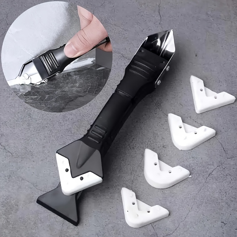 Home Improvement Ideas - 5-in-1 Metal Head Adhesive Scraper Grout