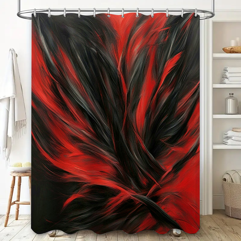Red and Black Abstract Print S - Home Improvement Ideas recension och pris