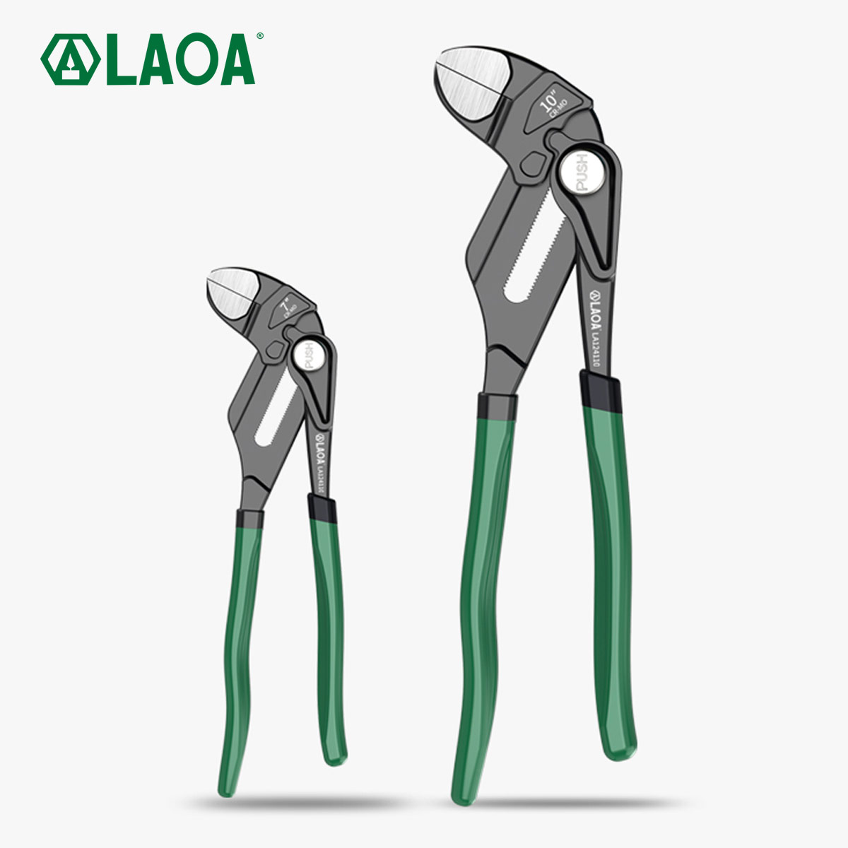 LAOA 1PC Quick Pliers 7'' 10'' - Pipe Wrench Adjustable recension och pris