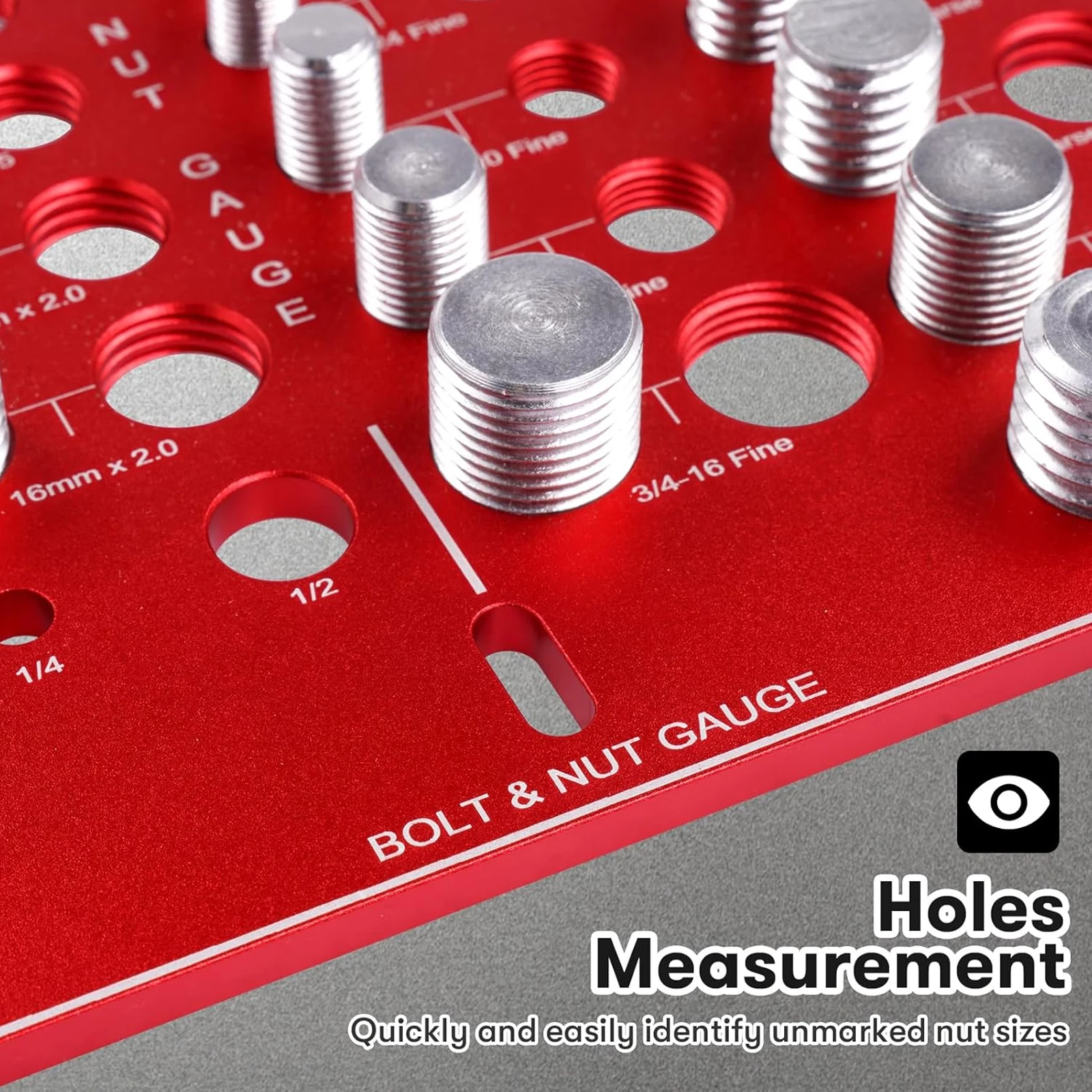 Nut and Bolt Thread Gauge Set  - Home Improvement Warehouse recension och pris