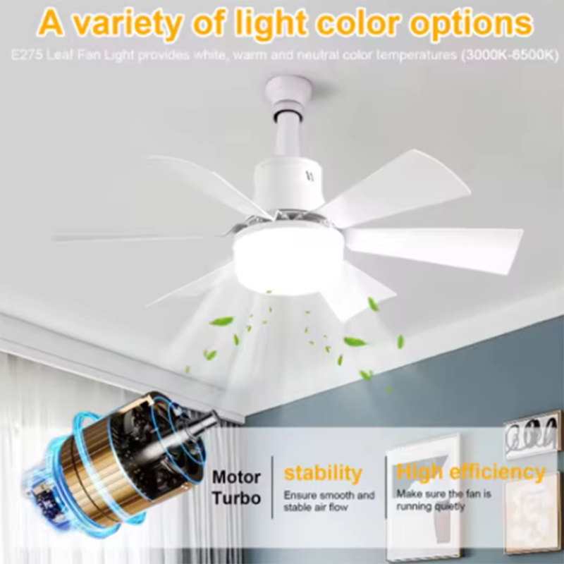 40W E27 LED Ceiling Fan Light  - Ceiling Fan Mount recension och pris