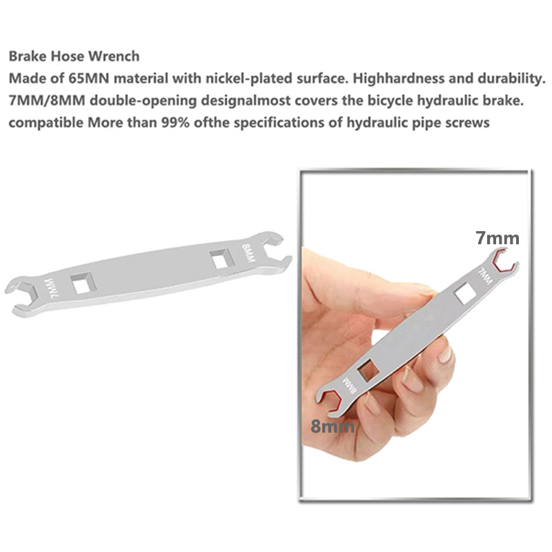 2 in 1 MTB Road Bicycle Oil Pi - Pipe Wrench Adjustable recension och pris