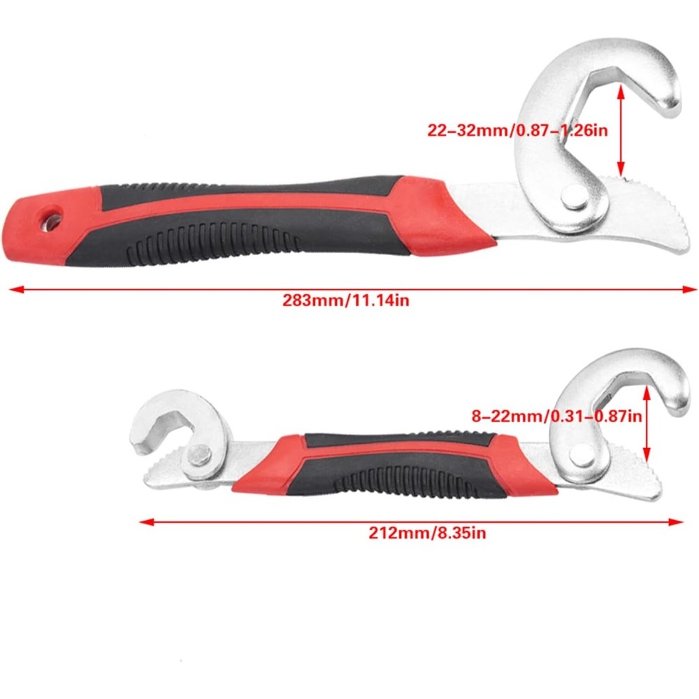 Portable Hand Tool for Nuts Bo - Pipe Wrench Adjustable recension och pris