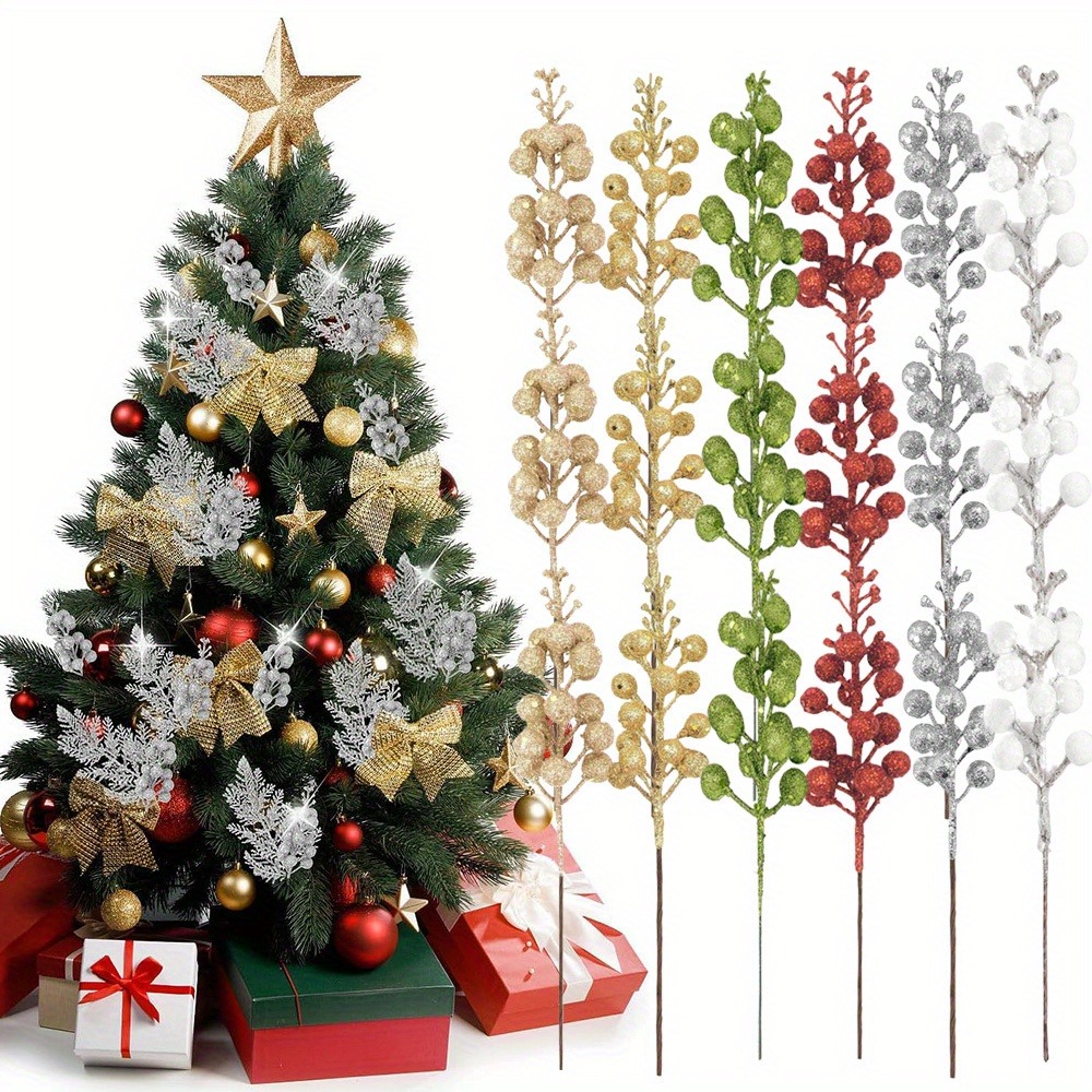 10Pcs Artificial Berry Bouquet - Home Improvement News recension och pris