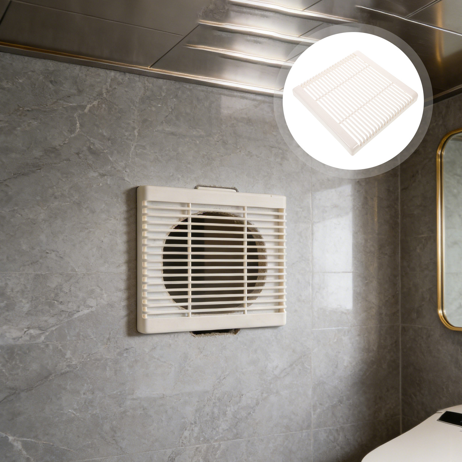 Square 9x9 Vent Fan Cover Mesh - Ceiling Fan Mount recension och pris