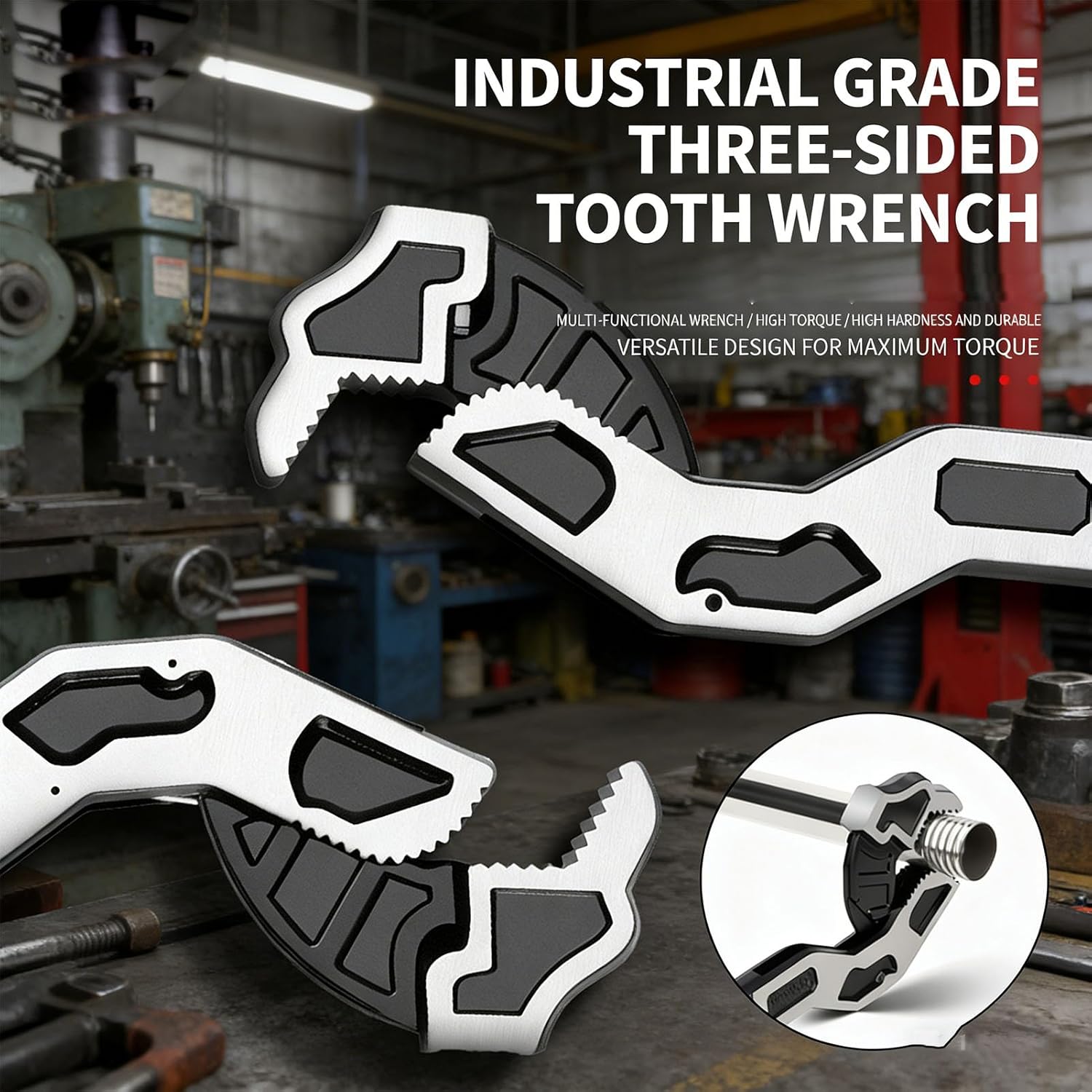 Self Adjusting Pipe Wrench Mul - Pipe Wrench Adjustable recension och pris