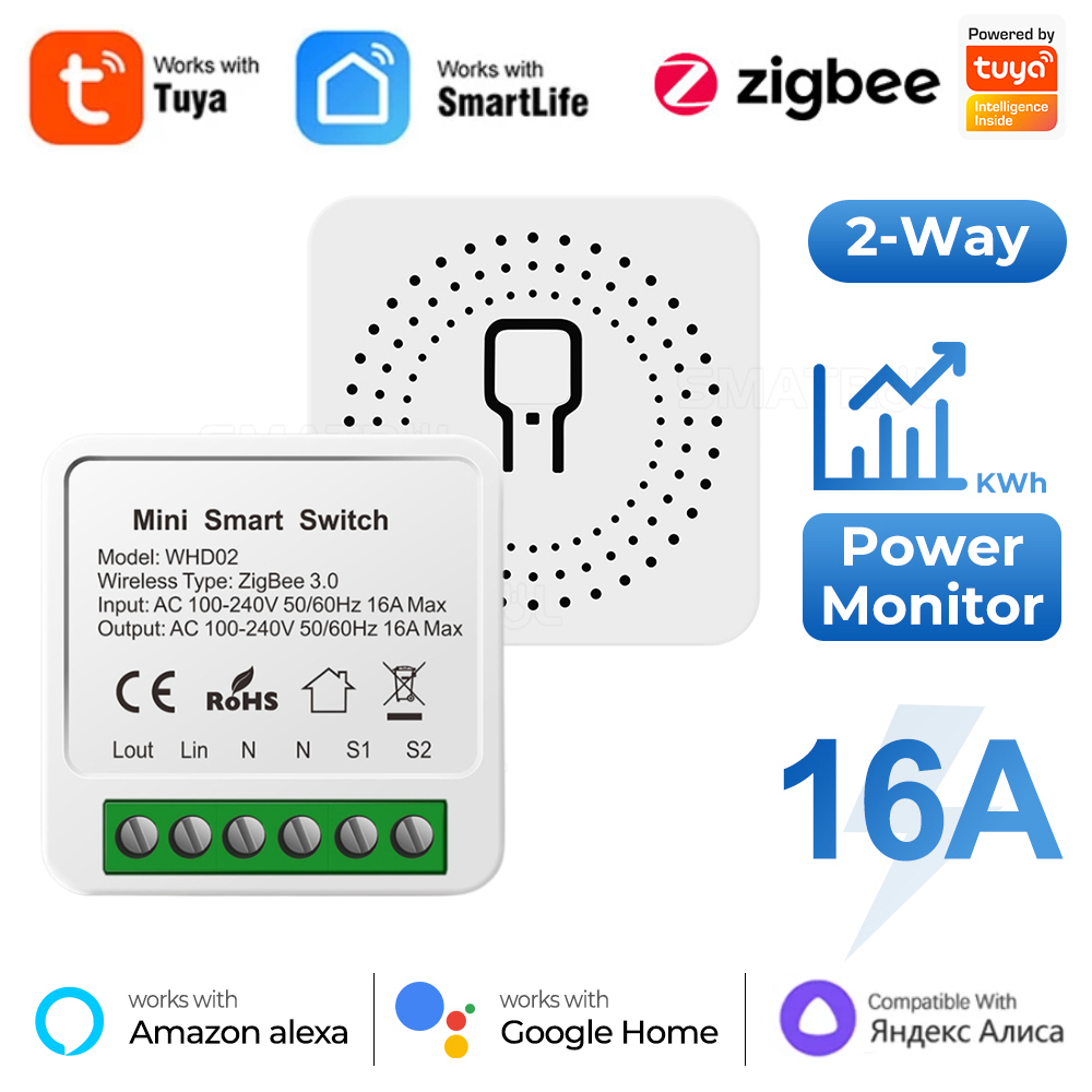 Zigbee / WiFi Smart Switch wit - Home Improvement Ideas recension och pris