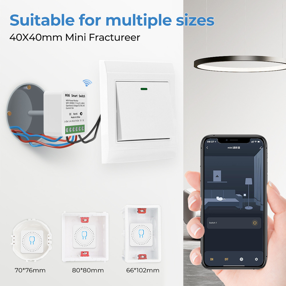 Zigbee / WiFi Smart Switch wit - Home Improvement Ideas recension och pris