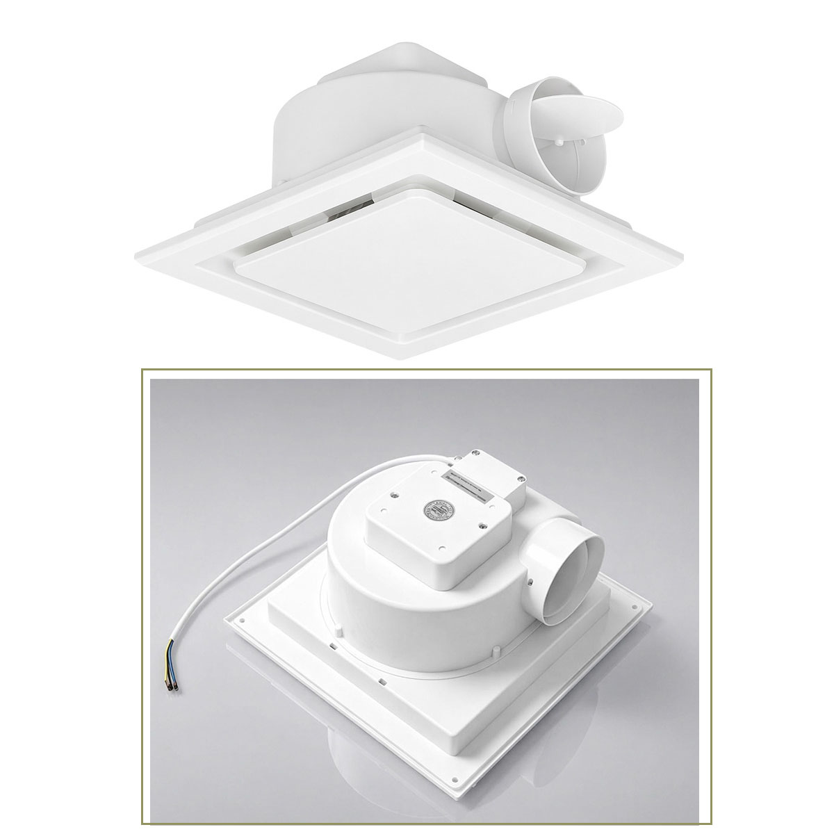 8/10/12‑inch Ceiling Duct Exha - Ceiling Fan Mount recension och pris