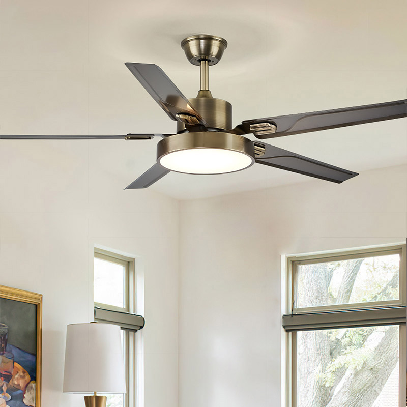 Retro Ceiling Fan with Light,  - Ceiling Fan Mount recension och pris